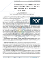 Customer Awareness and Perception Towards E-Banking Services - A Study of Kurnool District in Andhra Pradesh