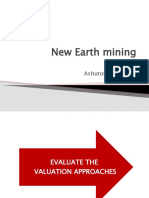 New Earth mining valuation approaches