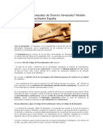 3.1 Exequátur de Divorcio Venezuela