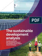 Sustainable Development Analysis