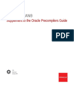 Fortran Supplement Oracle Precompilers