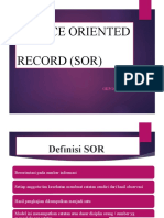 Source Oriented Record (Sor)