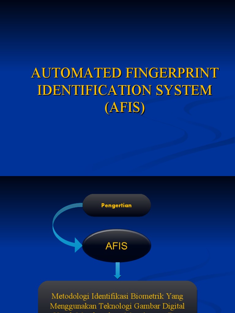 AFIS | PDF