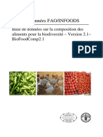 Bases de Données FAO/INFOODS