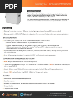 ADLT - DimOnOff G3 Gateway Data Sheet