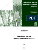 LIVRO Com D.O.I. - Caminhos Para a Sustentabilidade Urbana