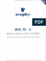 Trophy ETX Intraoral X-ray Installation and User's Manual