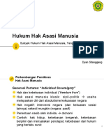 HK HAM - 03 Subyek Hukum HAM, Tanggung Jawab Negara