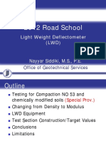 Light Weight Deflectometer (LWD)