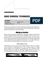 Basic surgical skills for rural healthcare