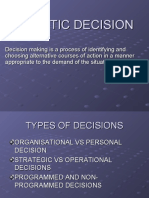 Holistic Approach To Decision