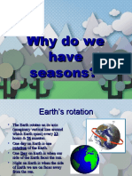 Why We Have Seasons: Earth's Axis Tilt Explained