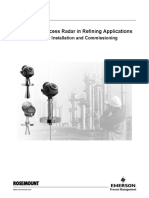 Rosemount Process Radar in Refining Applications: Best Practices For Installation and Commissioning