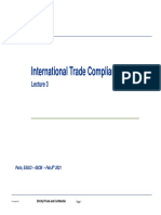 International Trade Compliance: Paris, ESGCI - 4SCM - Feb.8 2021