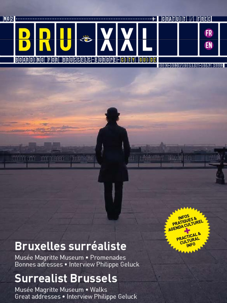 Brussels Brochure PDF Bruxelles Surréalisme