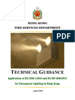 Technical - Guidance - BS52661 - 2016 - BSEN1838 - 2013 - 20210401 - Emergency Lighting