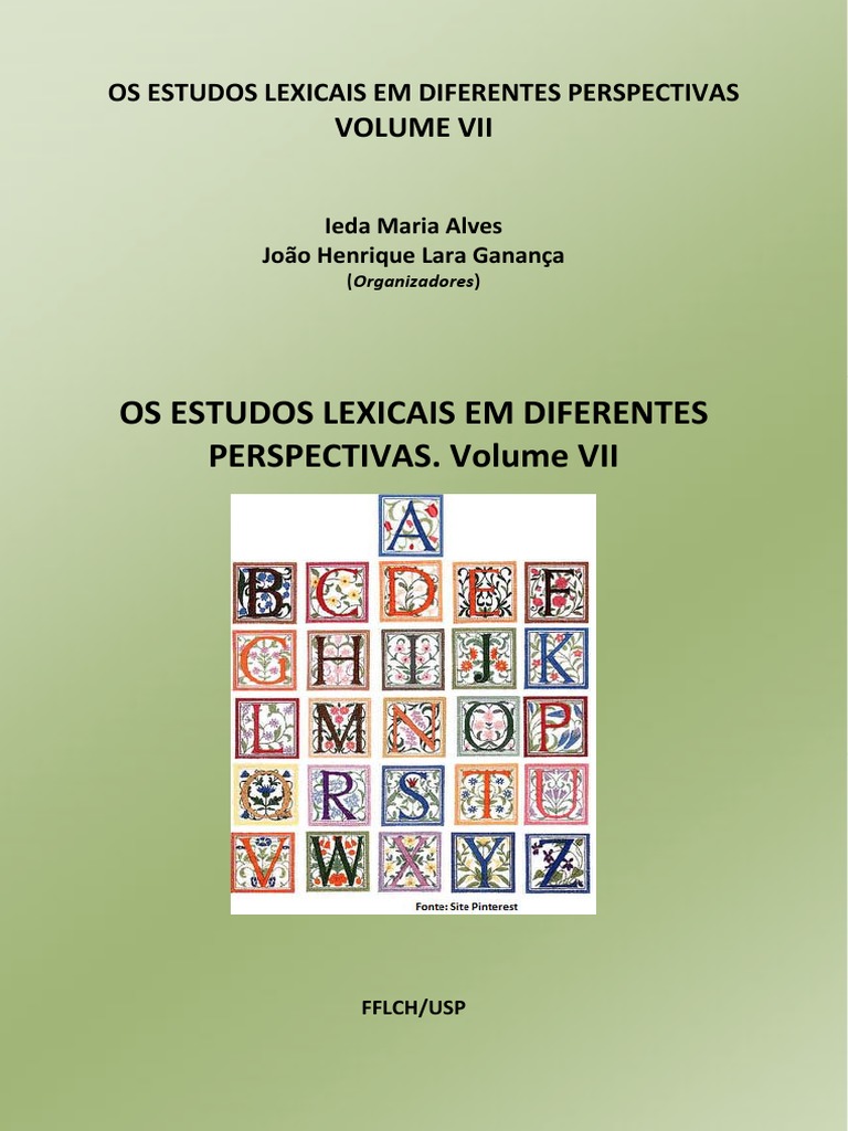 Full article: As combinatórias léxicas e o ensino da língua