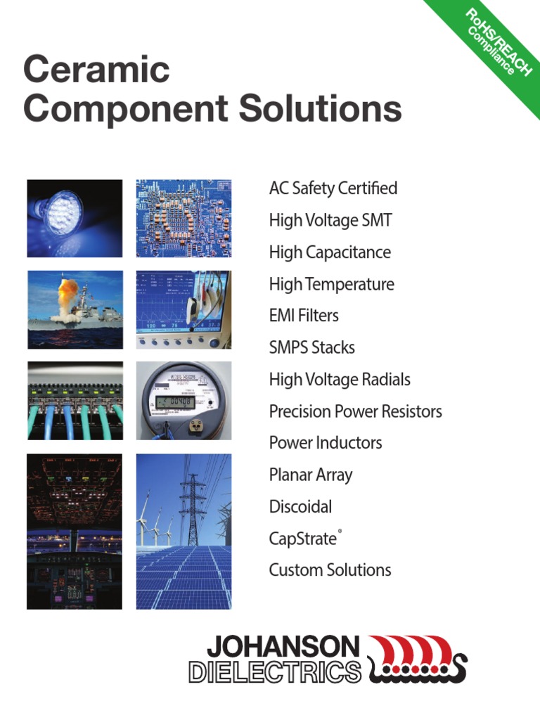 Johanson Dielectrics Product Catalog PDF Capacitor Resistor