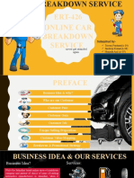 Online Car Breakdown Service ERT-426: Submitted by