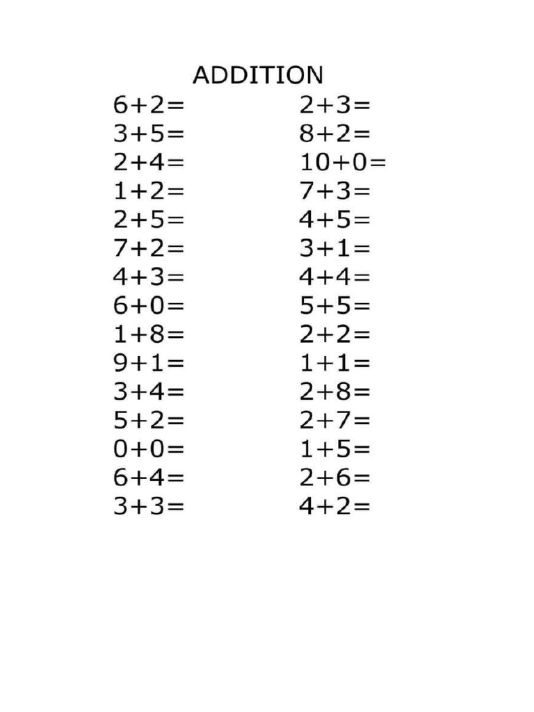 Maths Tadika | PDF