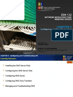 Network Infrastructure Windows Server: Configuring and Troubleshooting DNS