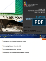 Network Infrastructure Windows Server: Configuring and Troubleshooting Network File and Print Services