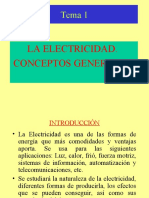 Conceptos básicos de electricidad