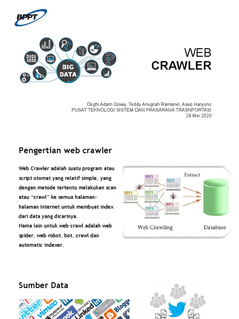 Tugas dan Fungsi Web Crawler | PDF