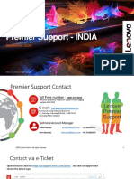 Premier Support - Contact Matrix