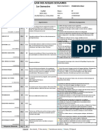 Bulletin 1er Semestre