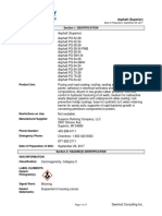 Asphalt SDS Summary