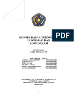 Konsep Dasar Teknologi Informasi Dan Komunikasi