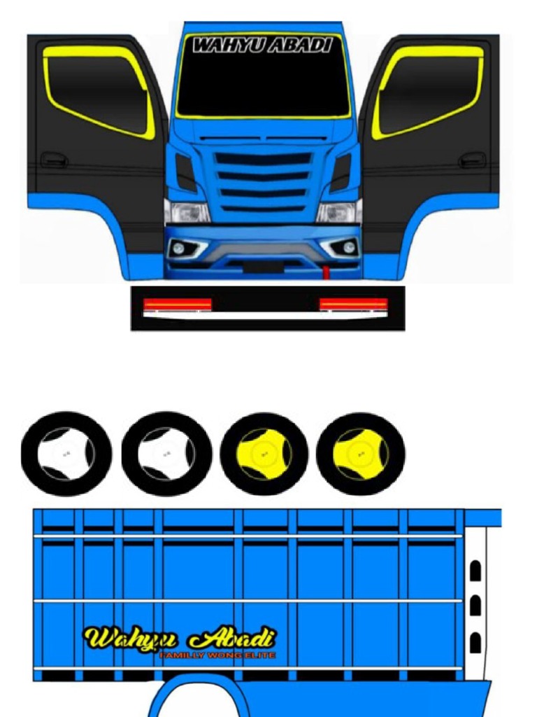 Papercraft Truk | PDF