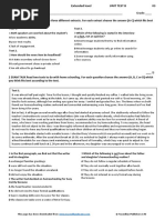 Extended Level Unit Test 3B