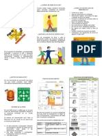 Folleto Informativo Plan de Emergencias