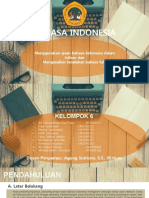 Bahasa Indonesia Kelompok 6