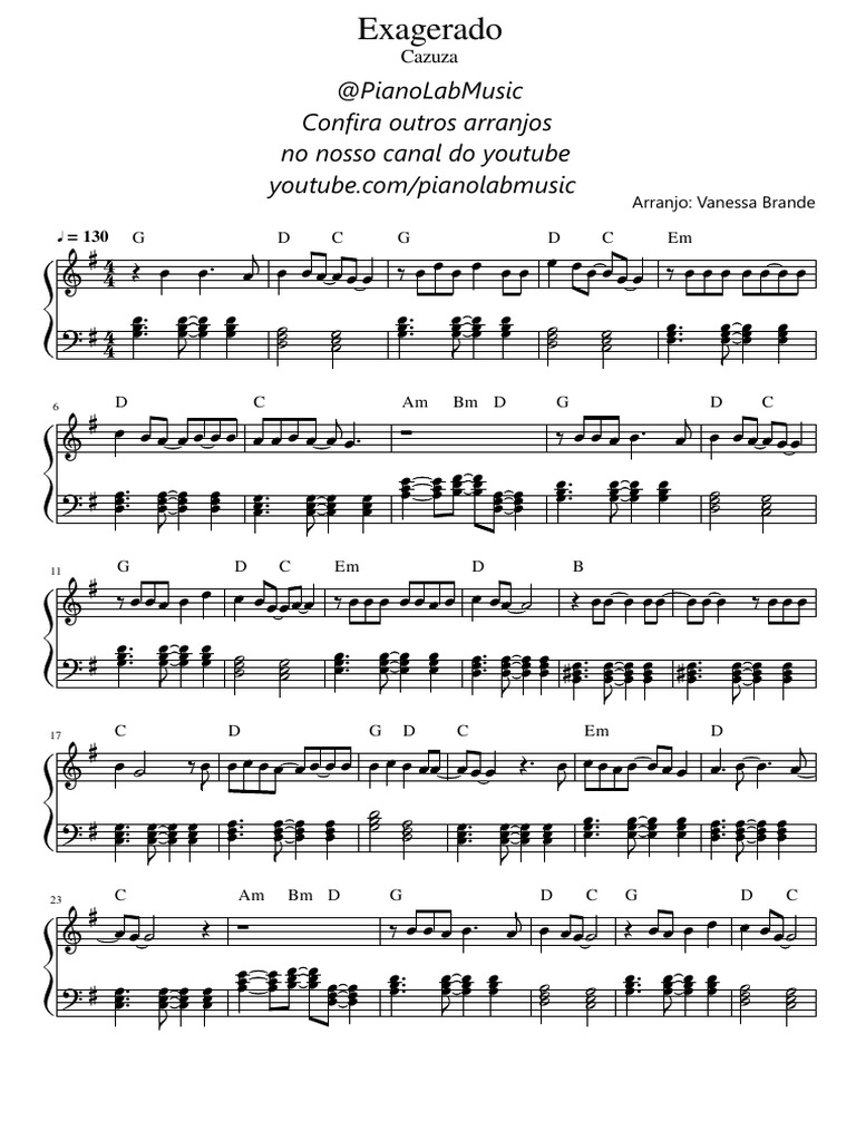 Exagerado Cazuza | PDF