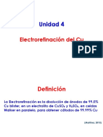 Electrorefinación Del Cobre