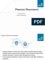 Surface Plasmon Resonance