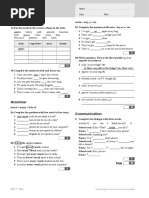 Your Space 1 Unit Test 7