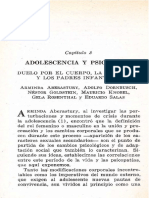 La Adolescencia Normal. Cap 3. Duelos