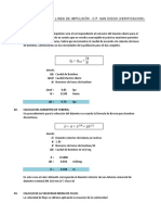 Calculo Impulsion Sandiego