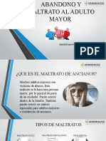 Abandono y Maltrato Al Adulto Mayor