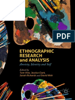 Ethnographic Research and Analysis: Anxiety, Identity and Self