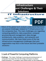IT Infrastructure Management Challenges & Their Solutions