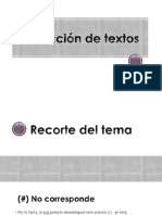 Corrección de textos