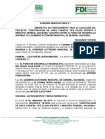 CONVENIO MOD. CARTERA 2 Saavedra 187 Cierre y Auditoria