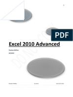 Excel Advanced Manual