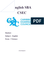 English SBA