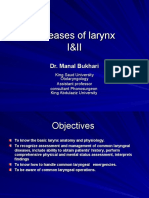 L13 - Diseases of LarynxI&II